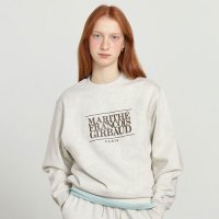 [마리떼 프랑소와 저버] CLASSIC LOGO SWEATSHIRT oatmeal