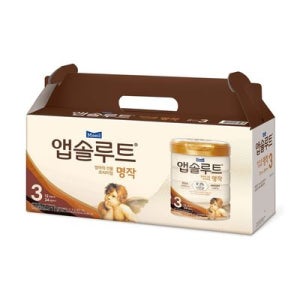 매일유업 앱솔루트 엄마의선물 프리미엄 명작 분유 3단계 800G*3입