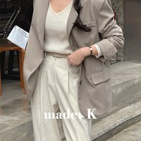 여성 가을 데일리 싱글 자켓