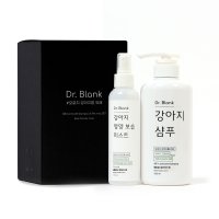 닥터블랭크 반려견 저자극 샴푸 500ml + 미스트 150ml 세트 베이비파우더향  1세트