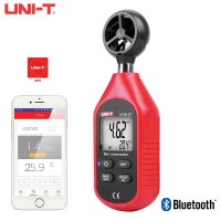 풍량계 풍향풍속계 미니 풍속계 FLOWMETER 휴대용 디지털 UNI-T 습도계