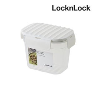 락앤락 웨이브 밀폐용기 570ml 화이트 반찬 소분 보관 통 TOP_LWC1