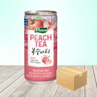 푸르밀 푸르밀 푸르티 복숭아티 240ml x 30캔 음료수 주스