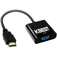 케이탑 케이베스트 HDMI TO VGA 젠더 컨버터