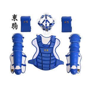 토코마 도쿠마 포수장비 풀셋트 화이트블루 헬멧 니쿠션 가방 (업그레이드 버전)