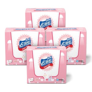 [유한킴벌리] 스카트 원데이 빨아쓰는 일회용 행주 30매 4개