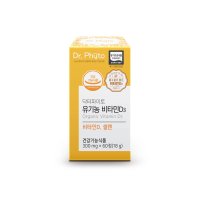 닥터파이토 유기농 비타민D3 300mg x 60정