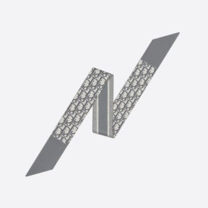 디올 오블리크 미차 스카프 그레이 실크 트윌 15DOB106I600C810 OBLIQUE MITZAH SCARF 15DOB106I600 C810