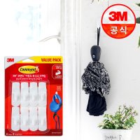 3M 코맨드 다용도 훅 소 기획세트 8개입 DIY 벽걸이