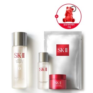 [롯데백화점] 에스케이투 [매직베어 키링 증정] [12빅딜] 피테라 에센스 75ml 세트 LE1204485225