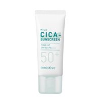 이니스프리 트루 마일드 시카 무기자차 선크림 35ml(SPF50+)