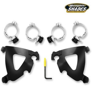 멤피스 할리데이비슨 로드워리어 페어링 브라켓-블랙/스트리트밥,소프테일스탠다드 전용