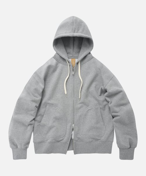 [프리즘웍스] OG HEAVYWEIGHT HOOD ZIPUP PARKA _ GRAY FZWOGOT002