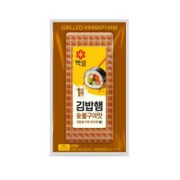 CJ제일제당 CJ 백설 숯불구이맛김밥햄 260g