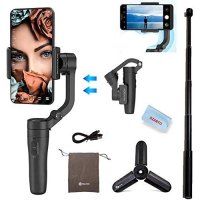 FeiyuTech VLOGpocket 3-Axis Handheld Foldable Gimbal Stabilizer for Sm