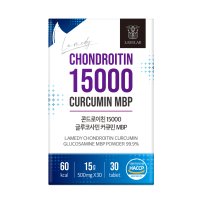 랩온랩 라메디 콘드로이친 15000 글루코사민 커큐민 MBP 500mg x 30정