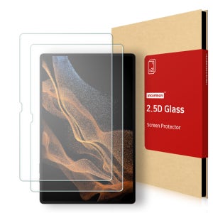 하이버니아 언커먼 갤럭시탭 S8 울트라 2.5D 강화유리 액정보호필름 2매 (SM-X900)