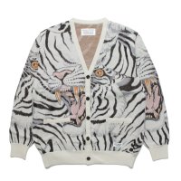 WACKO MARIA 와코마리아 자카드 가디건 TIM LEHI KNIT JAQUARD CARDIGAN