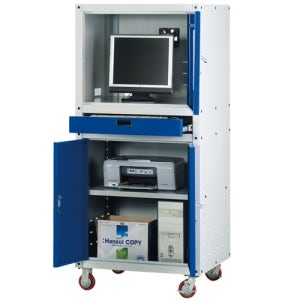 진성 이동식 PC보관함 PCCS-75M 컴퓨터보관함