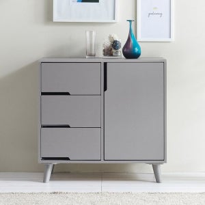 [롯데백화점] 미아트 리젠우드H 헤이디 800 3단 콤비 서랍장 LE1209168716