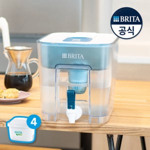 브리타 정수기 플로우 8.2L+총필터 4입