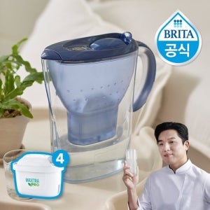 [브리타]브리타 정수기 마렐라 2.4L 블루 + 총필터 4입