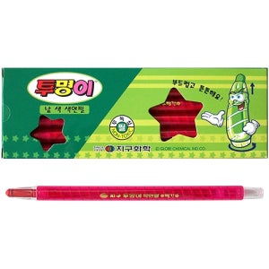 낱색 투명이 색연필 12입