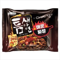 팔도 틈새라면 매운짜장 200g