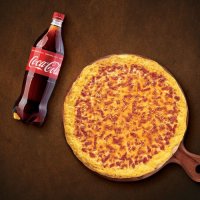 굽네치킨 페퍼로니 찹찹 피자 + 콜라1.25L
