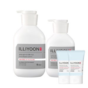 일리윤 일리윤 울트라리페어로션 528ml 1개+350ml 1개 +세라마이드 아토수딩젤 30ml 2개
