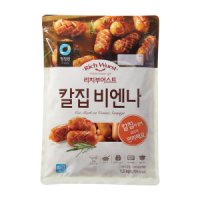 대상 청정원 리치부어스트 칼집비엔나1 5kg x1개 냉동