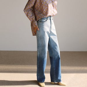 그라데이션 일자 데님