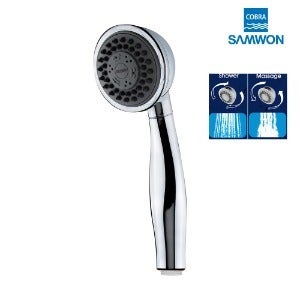 공기방울 버블 모공세척 크롬 실버 샤워