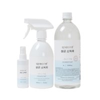 엄마랑아기랑 살균 소독제 1L + 500ml + 70ml 세트  1세트  500ml+70ml+1L