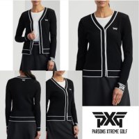 PXG PXG여성골프웨어 브이넥 가디건 VARSITY V-NECK CARDIGAN