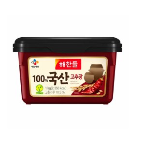 [신세계백화점]CJ제일제당 (CJ)(신세계의정부점)CJ 해찬들 100% 국산고추장 1kg