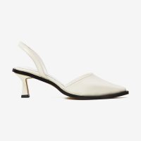 [누트][NEUTE] 50mm Eva Stiletto Slingback (White)