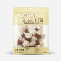 THINK YOUR DOG TEETH 오리 딩고 우유껌 15p