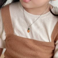 앙증 파인애플 미아방지 목걸이🍍/써지컬 아기 목걸이, 보핀