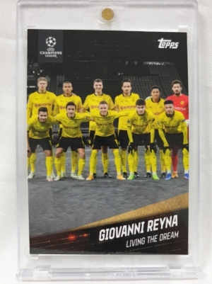 2021 Topps X Giovanni Reyna American Dream 엘링 홀란드 보루시아 도르트문트 축구 카드