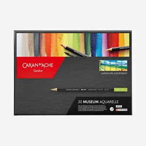 뮤지엄 아쿠아렐 수성색연필 20색 [Landscape]
