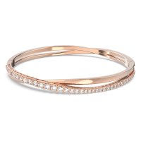 스와로브스키 SWAROVSKI Twist bangle Rose gold-tone plated 5620552