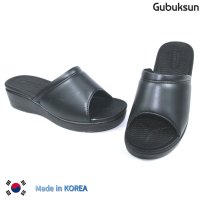 거북선 무지 중 여성 발이편한 통굽 슬리퍼