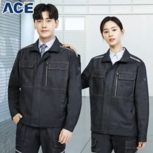 ACE-2206 에이스 춘하복 상하(블랙-메쉬)