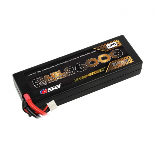 카리스마&amp;<b>머치모어</b> 리튬폴리머 배터리 6000mAh 7.4V li-po 주행용 배터리(xt-60잭타입)
