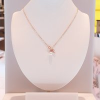 스톤헨지 Love Knot 진주 목걸이 B0014