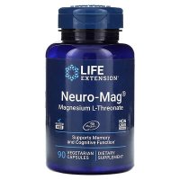 라이프 익스텐션 Life Extension Neuro-Mag, 마그네슘 L-트레온산, 베지 캡슐 90정