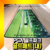 DM 붐 PGA골프파크 연습용 대형 골프매트 퍼터매트