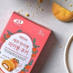 제주 한라봉 마카롱 쿠키 미니 (3개입)