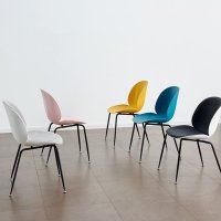 Gubi Beetle Chair PP재질 티타늄 다리 구비비틀스툴